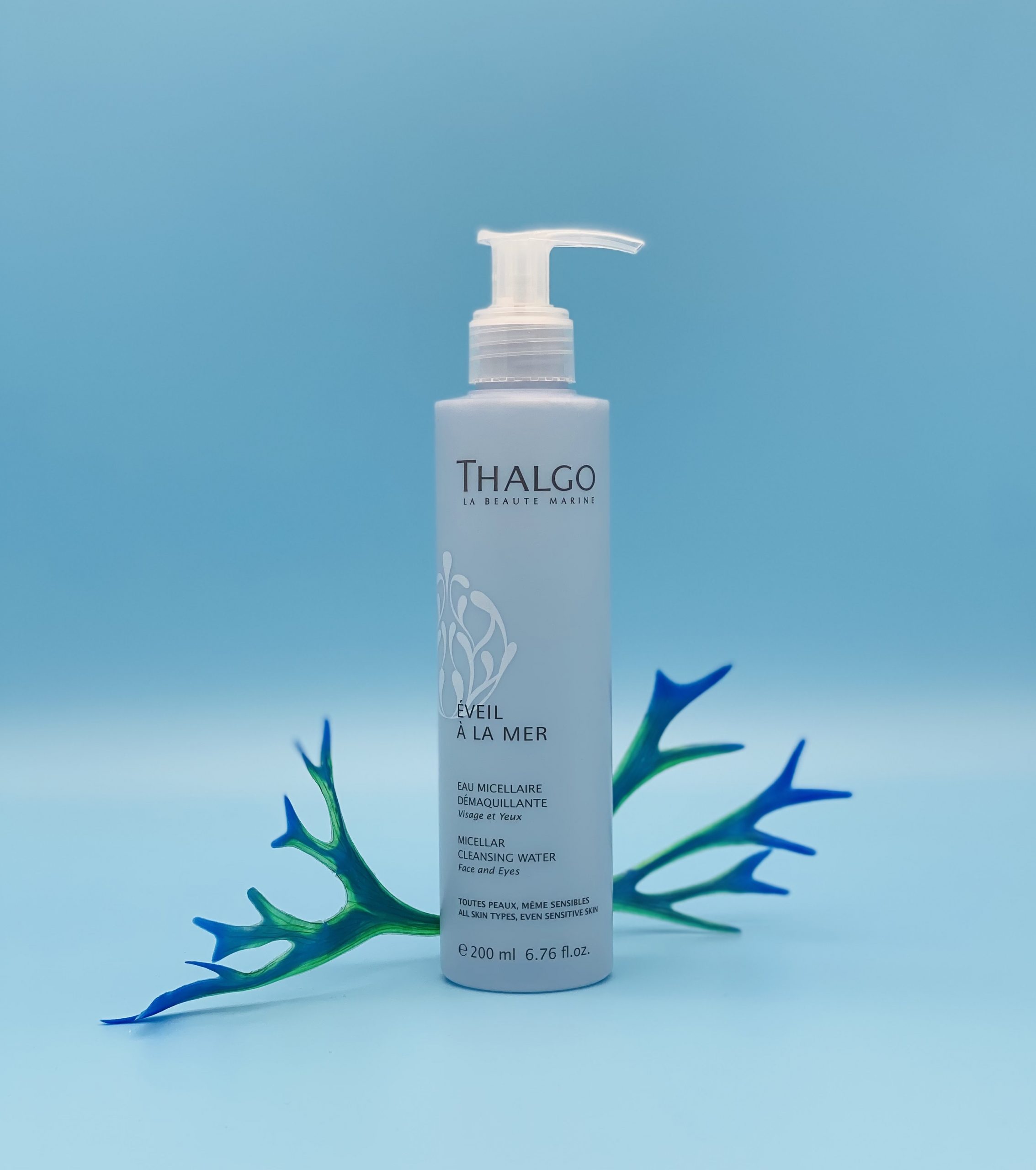 Mizellen Reinigungswasser<br> in 1 Reinigungslotion<br>Éveil À La Mer<br>Micellar cleansing water<br>Eau Micellaire Démaquillante