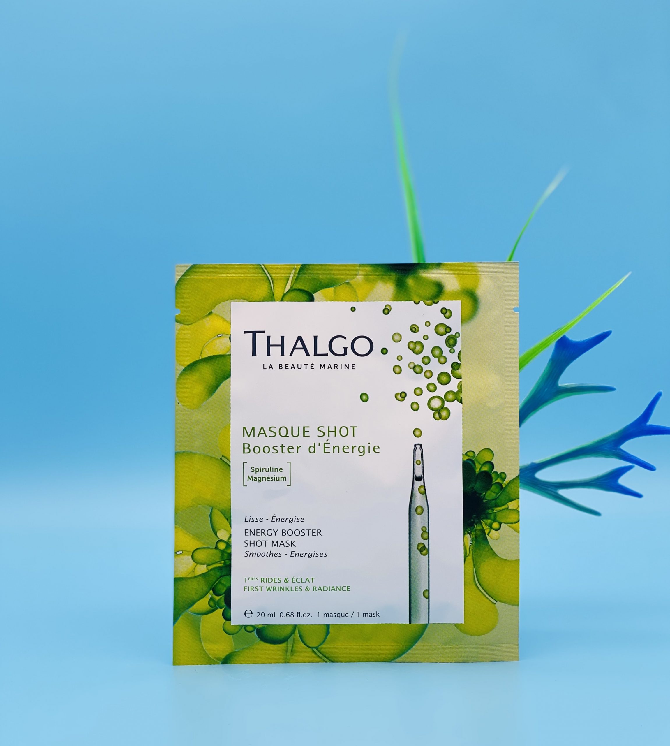 Energiespendende Effekt Maske Energy Booster Shot Mask Masque Shot Booster d'Energie